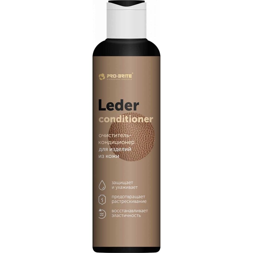 Очиститель кондиционер полироль для изделий из кожи Pro-Brite Leder 200 мл 1550-02
