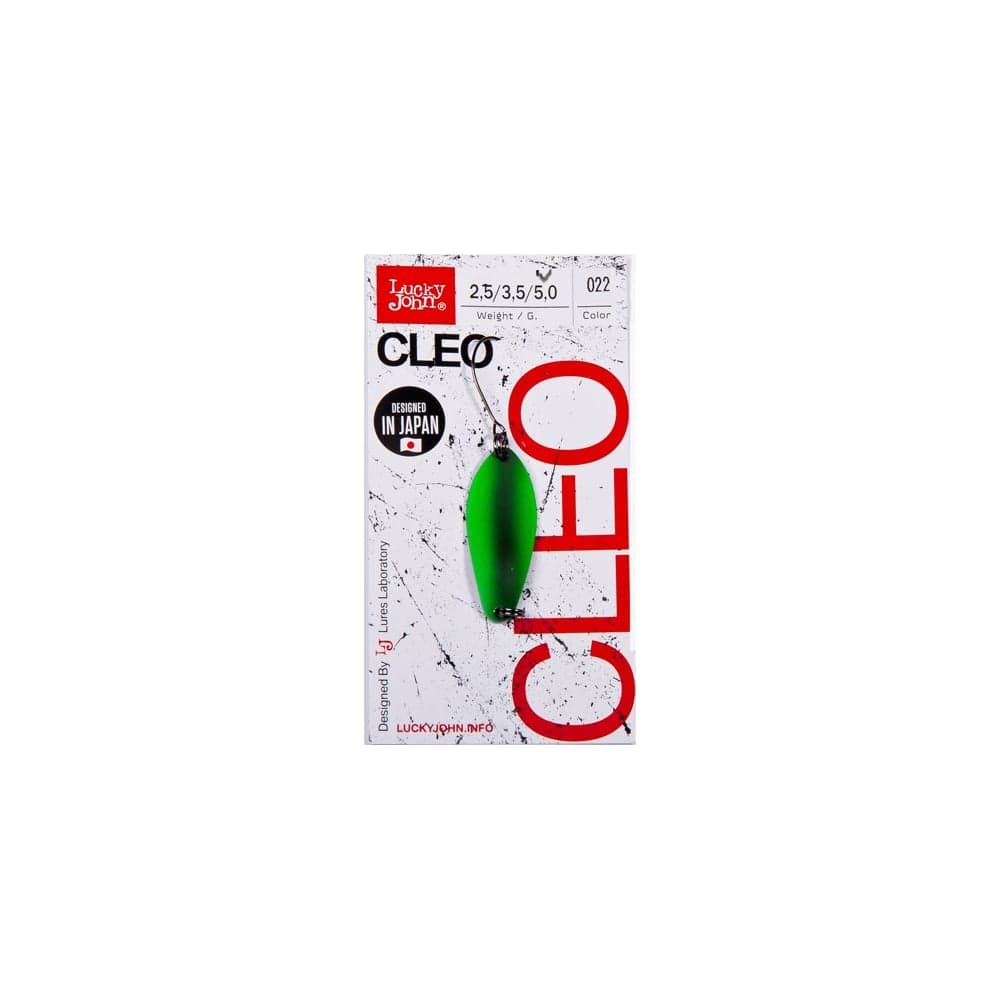 Колеблющаяся блесна LUCKY JOHN CLEO длина 41мм/05.0г, цвет 022 LJCL50-022