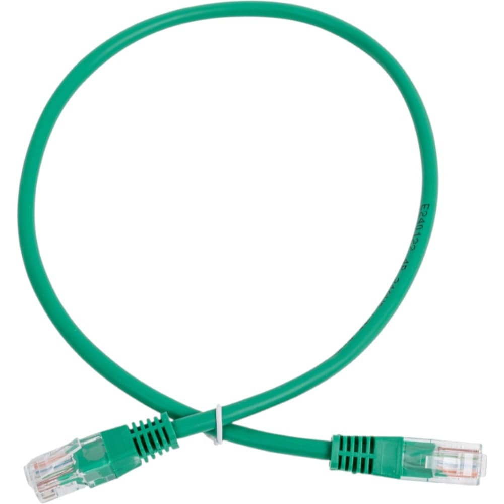 Патч-корд W&T 0.5М UTP, КАТЕГОРИЯ 5E, ЗЕЛЕНЫЙ WT-2038A0.5 GREEN