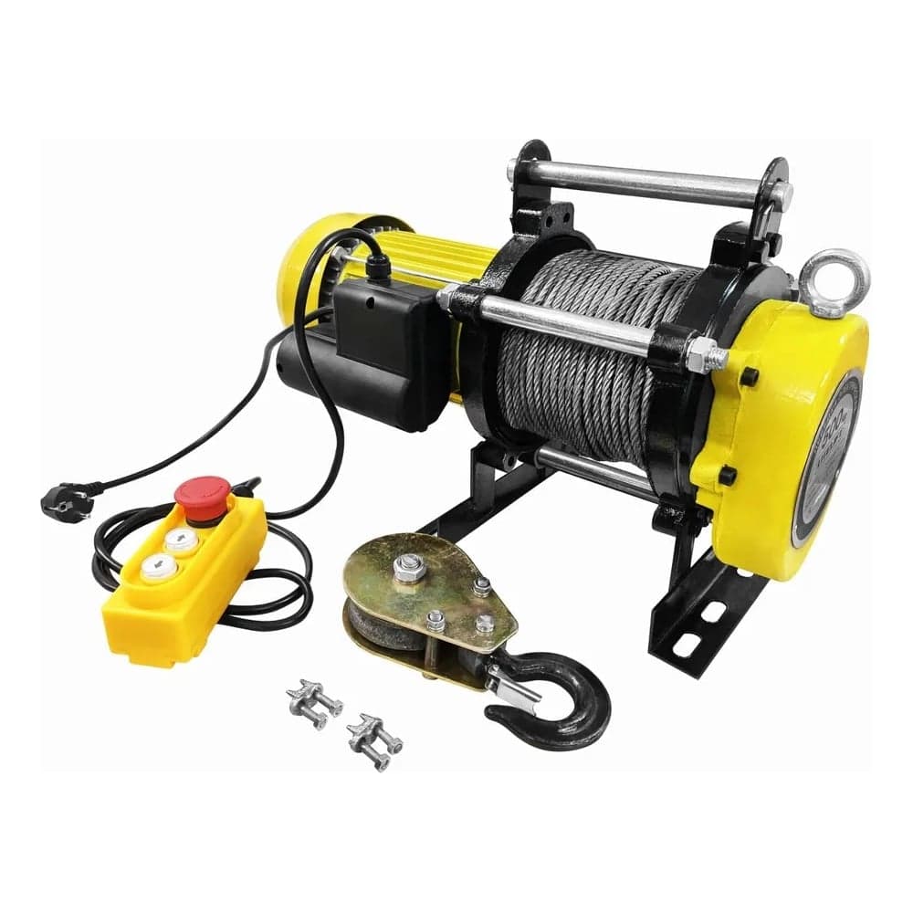 Лебедка электрическая LITELIFT KCD-500 250/500 кг 220в с канатом 50м kcd50050m220