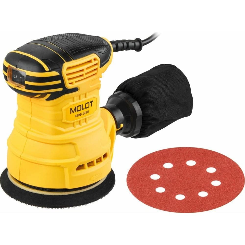 Эксцентриковая шлифмашина MOLOT MRS 1230 в коробке 1335778