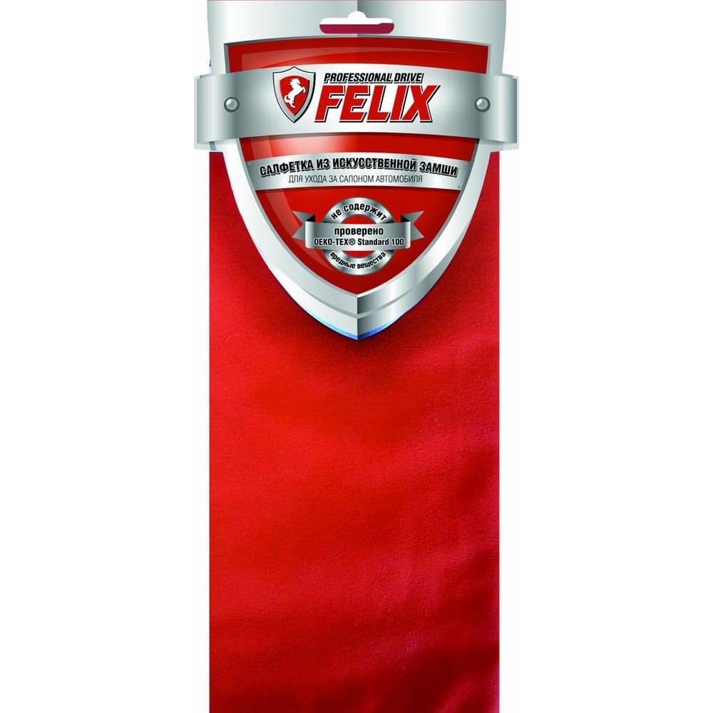 Салфетка для салона автомобиля FELIX искусственная замша 411040070