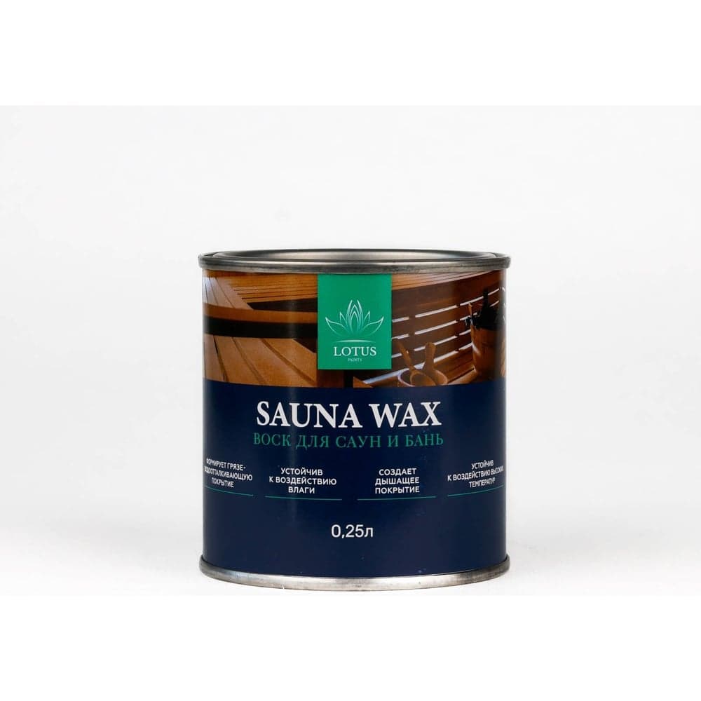 Воск для саун и бань LotusArt Select Sauna Wax 0,25л LSSWO110025