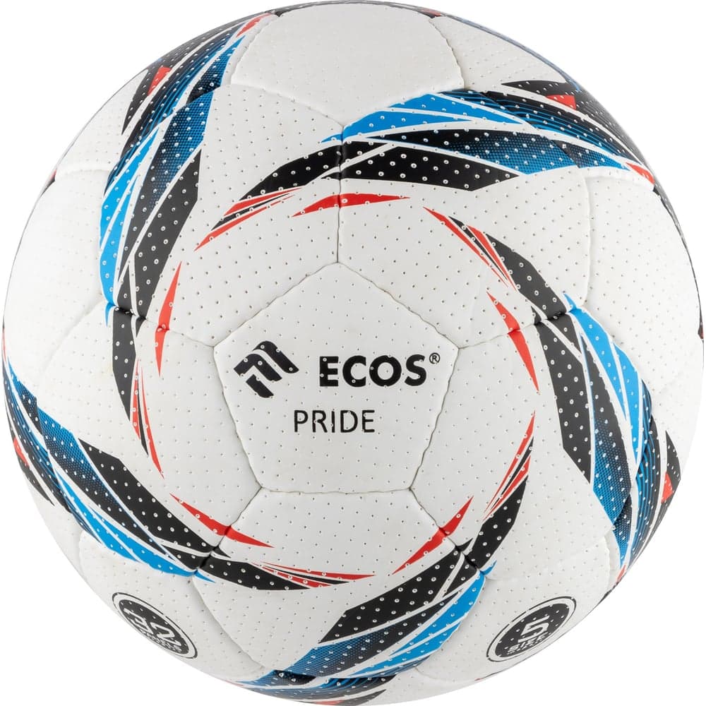 Мяч футбольный PRIDE ручная сшивка размер №5 Ecos 108992
