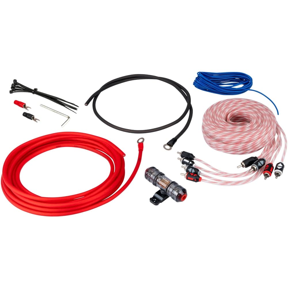 Комплект кабелей для усилителя AURA 4x8AWG AMP-1408