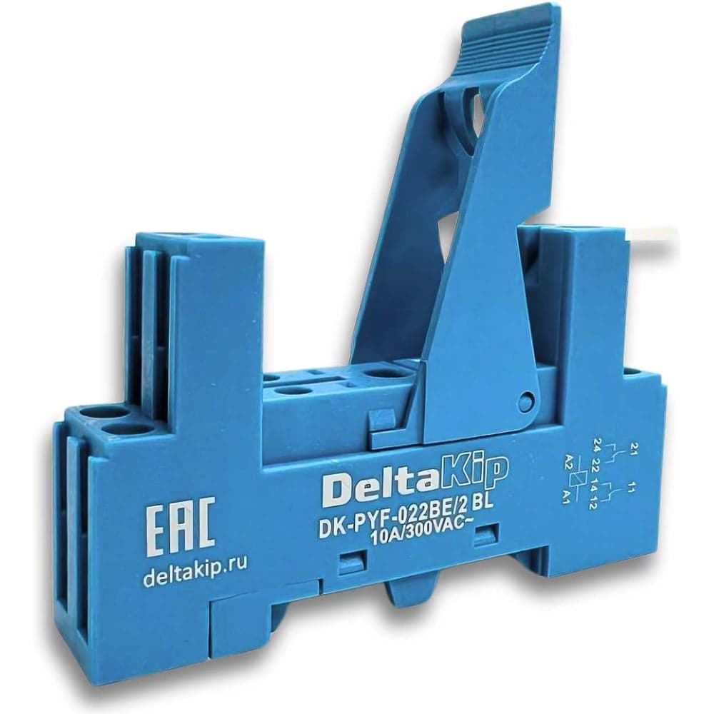 2-ярусная монтажная колодка с винтовыми клеммами DELTAKIP DK-PYF-022BE/2BL DK-K0000007.1
