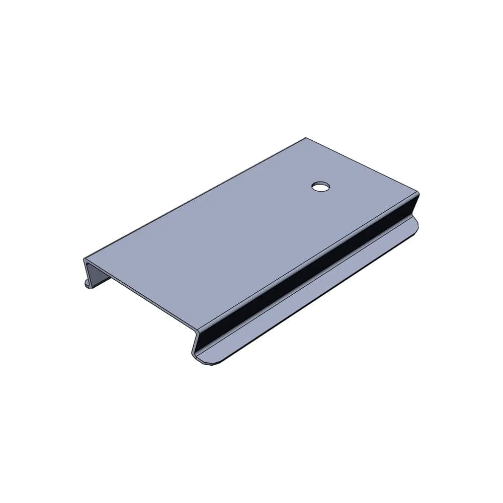 Крышка к углу внутреннему (подъему) CABLIDERTRAYS замковая, оцинкованная КЛЗП-50-0,7-90