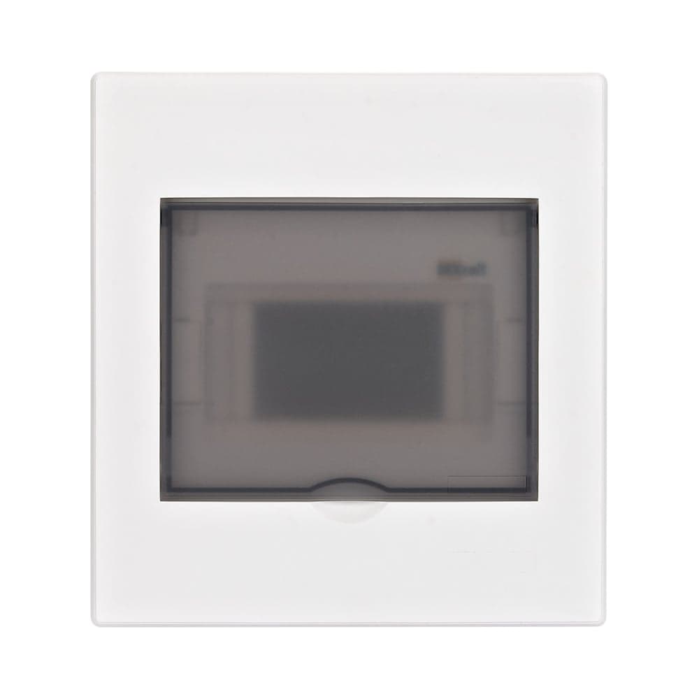 Корпус Dekraft пластиковый, навесной прозр. дв. 1 ряд 6 мод. IP41 ЩРН-П 31061DEK