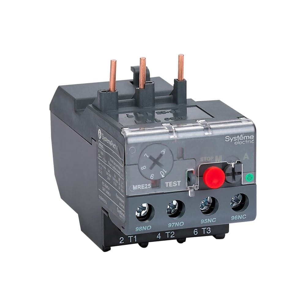 Тепловое реле перегрузки Systeme Electric MRE F25 0.16-0.25A КЛАСС 10A (LRE02) MRE25P25