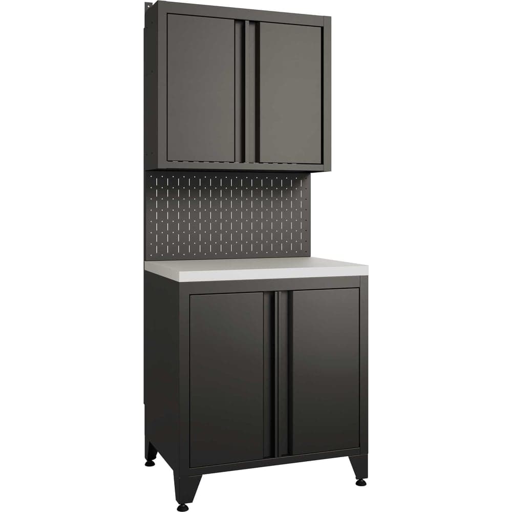 Тумба с дверцами + шкафчик с дверцами GREENBERG BOREX TD-P1-S2