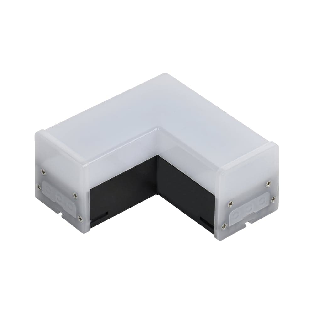 Светильник IEK LED L-образный 1010 8Вт 6500К 117x117мм чер. LT-LDCK-L-1010-08-65-K02