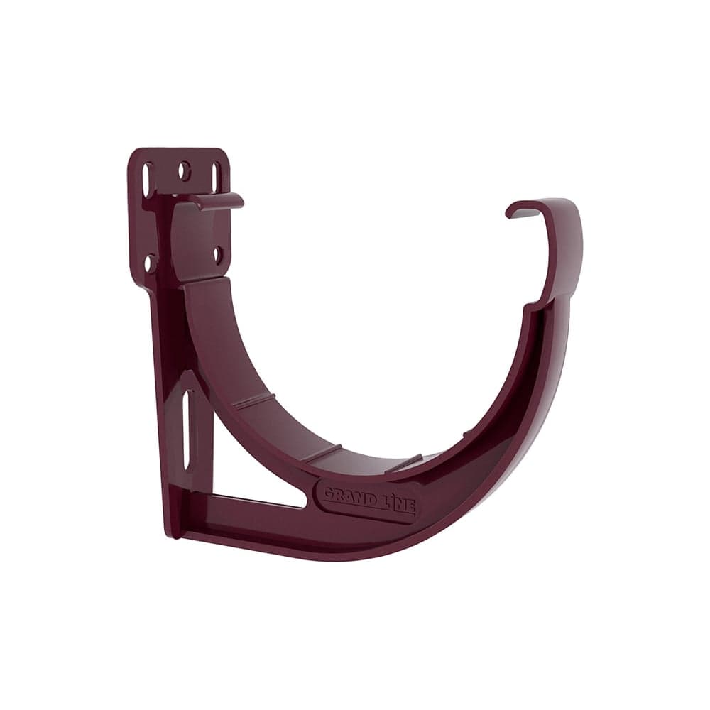 Кронштейн желоба Grand Line slider Дизайн 135 ПВХ GL бордо (RAL 3005) 422318