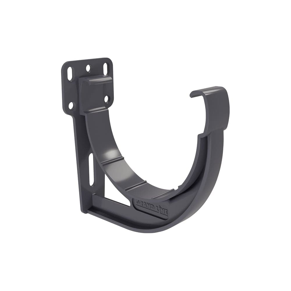 Кронштейн желоба Grand Line slider Дизайн 135 ПВХ GL графит (RAL7024) 422310