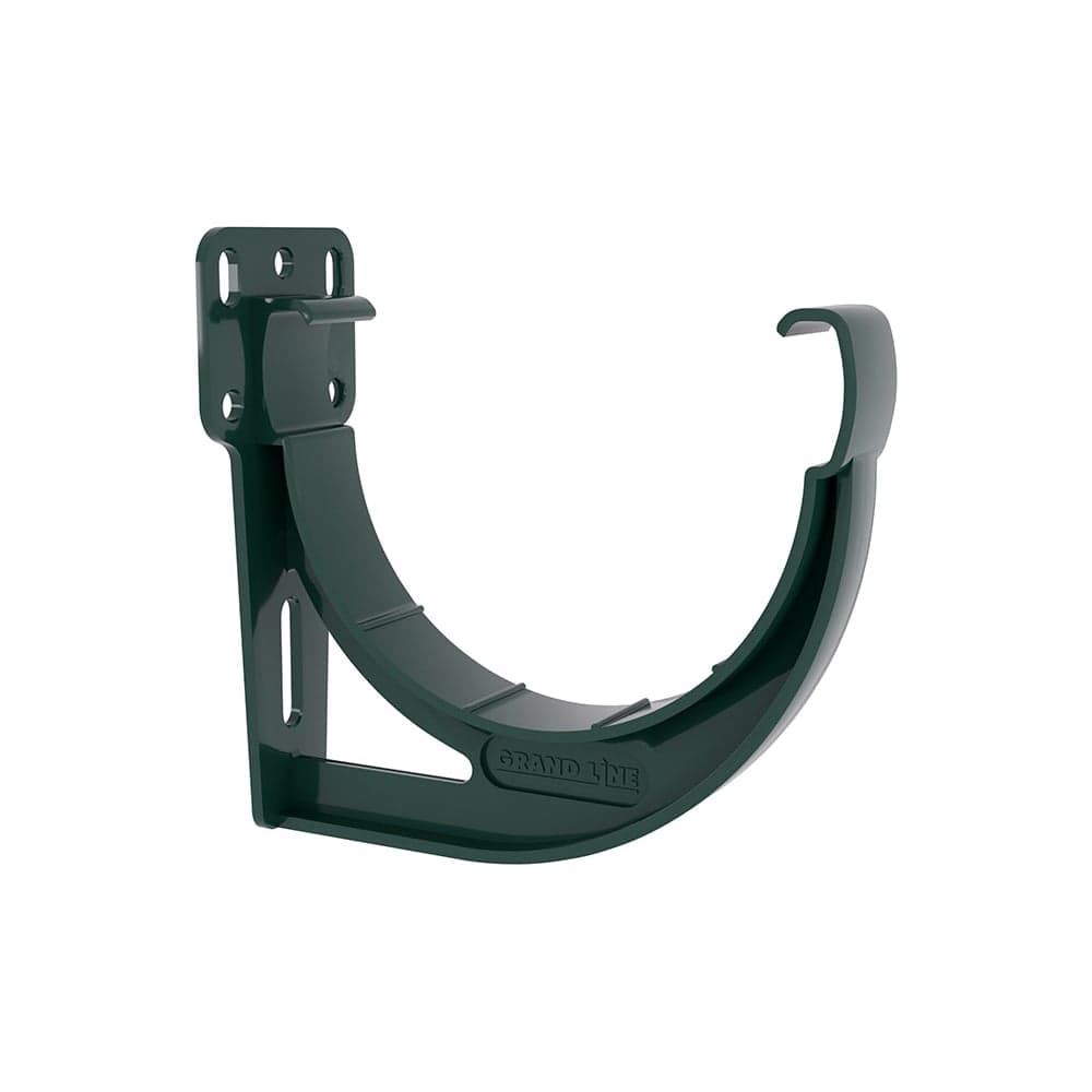 Кронштейн желоба Grand Line slider Дизайн 135 ПВХ GL зелёный (RAL6005) 422326