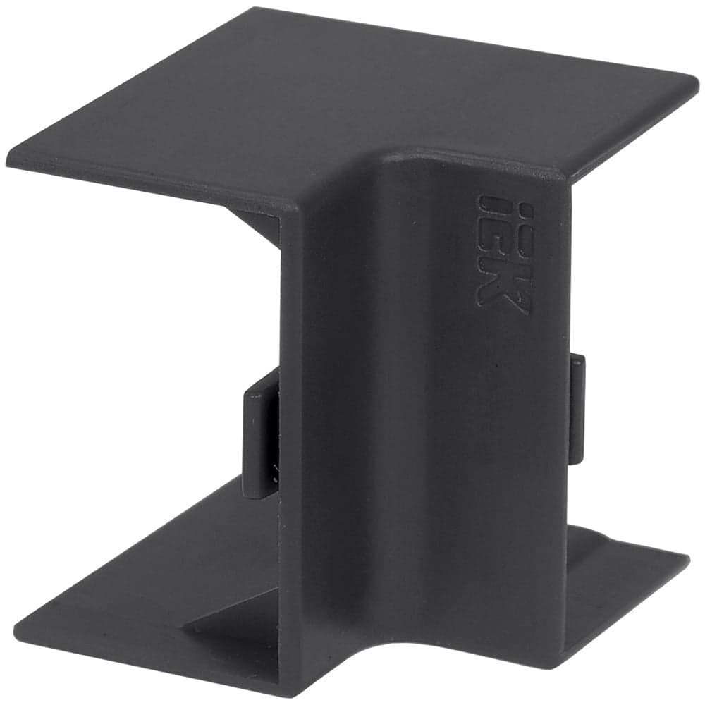 Угол внутренний IEK ELECOR КМВ 25x16 черный 4 шт в упаковке EL-KK10D-V-025-016-K02