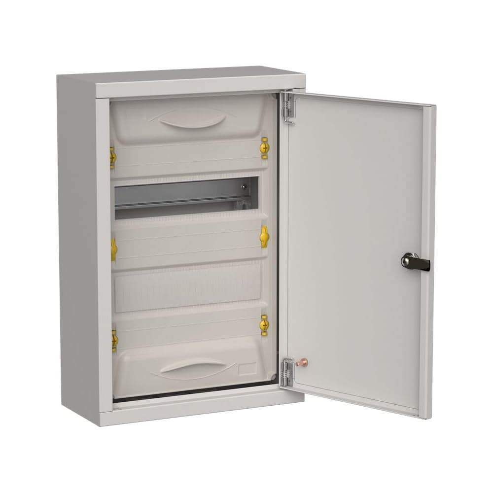 Корпус металлический IEK TITAN 5 ЩРн-24 (1x24) 460x310x140 IP31 серый TI5-50-N-024-31-7035