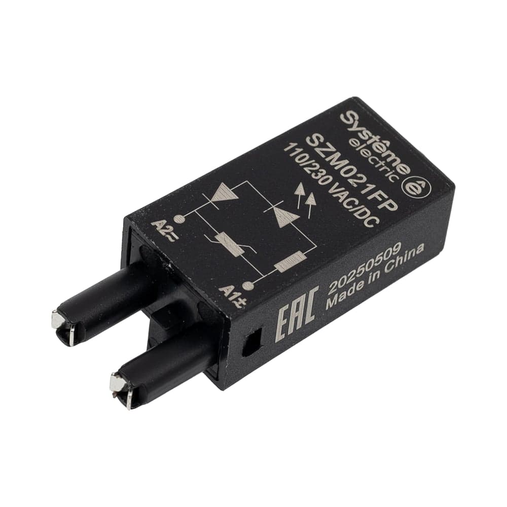 Защитный модуль Systeme Electric варистор+LED 110/230VAC/DC SZM021FP