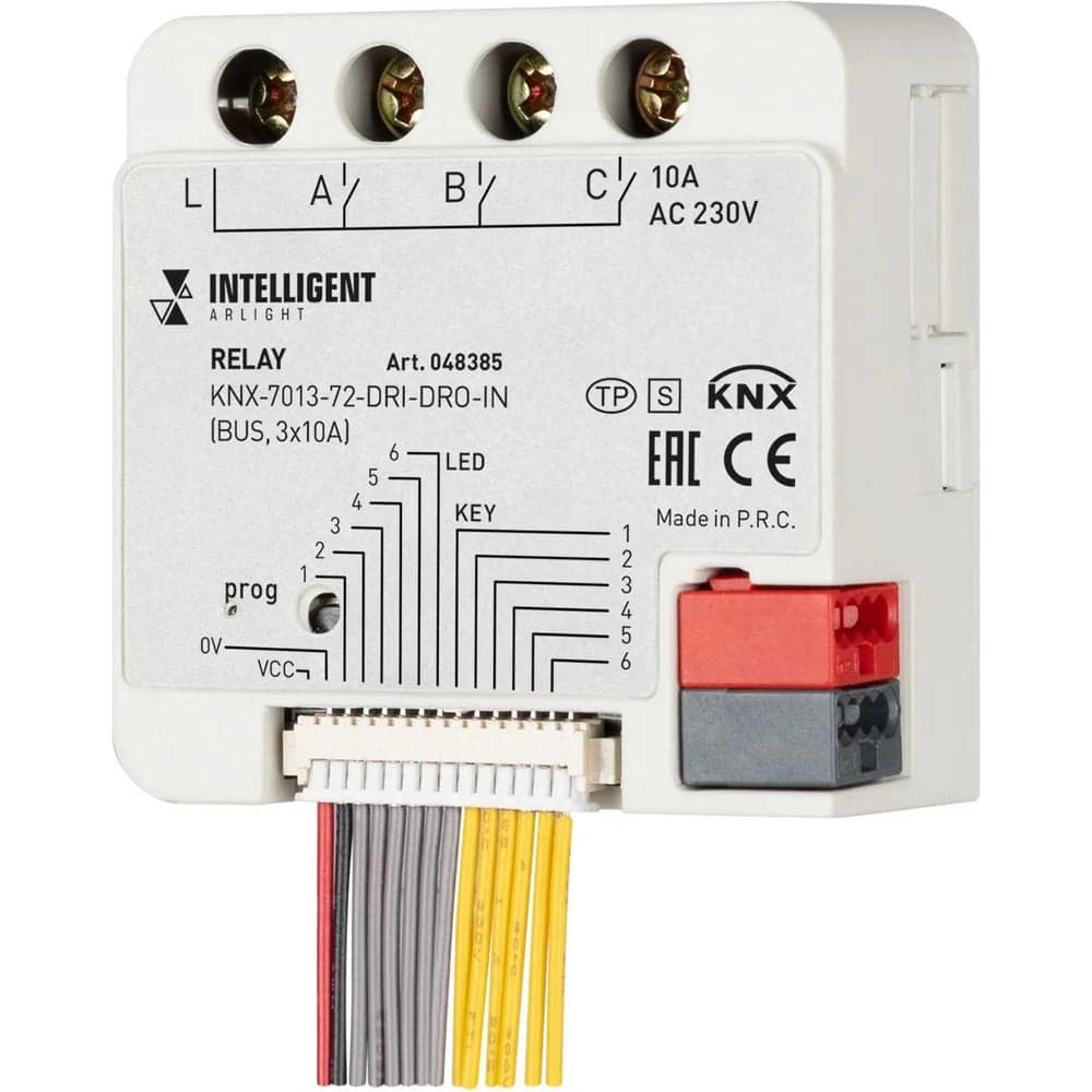 Релейный модуль INTELLIGENT ARLIGHT KNX-7013-72-DRI-DRO-IN 048385