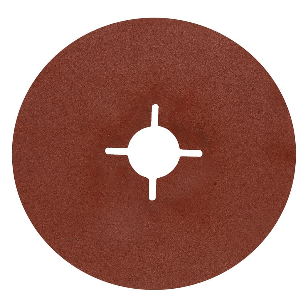 Шлиф диск на фибровой основе Abraforce Brown 125x22мм, Р120, со шлицами AFBRF12522X120