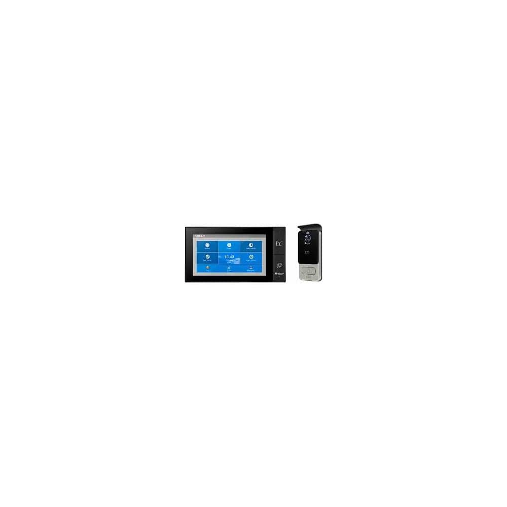 Комплект видеодомофона AKSILIUM IP-273 Black + IP-3 УТ000133008