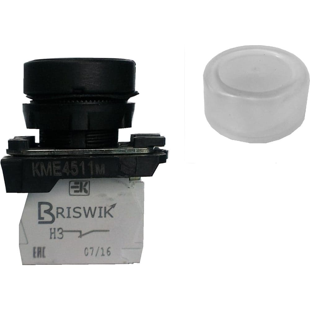 Выключатель Briswik КМЕ 4210м зеленый 1но+0нз Цилиндр IP65Н aB-DB-3Ai-0311