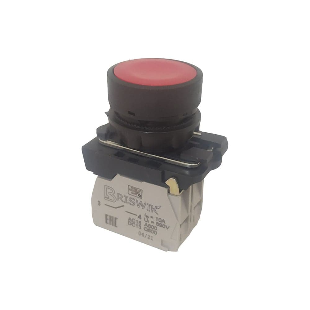 Выключатель Briswik КМЕ 4501м красный 0но+1нз Цилиндр IP54 aB-DB-4Ai-0212