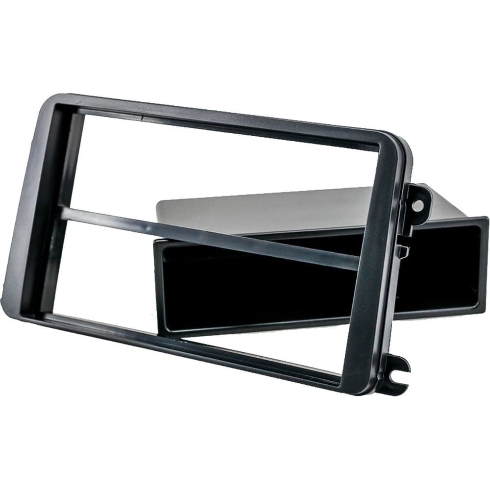 Рамка 1/2DIN+карман для Skoda Fabia, Golf 5, Passat B6, Tiguan, Jetta AURA AFA-VW01
