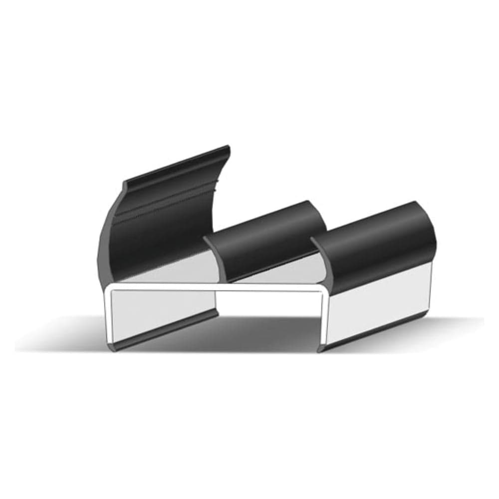 Профиль уплотнительный Nevpa ПВХ 65 мм L 3200 мм NVPVC65SB3200