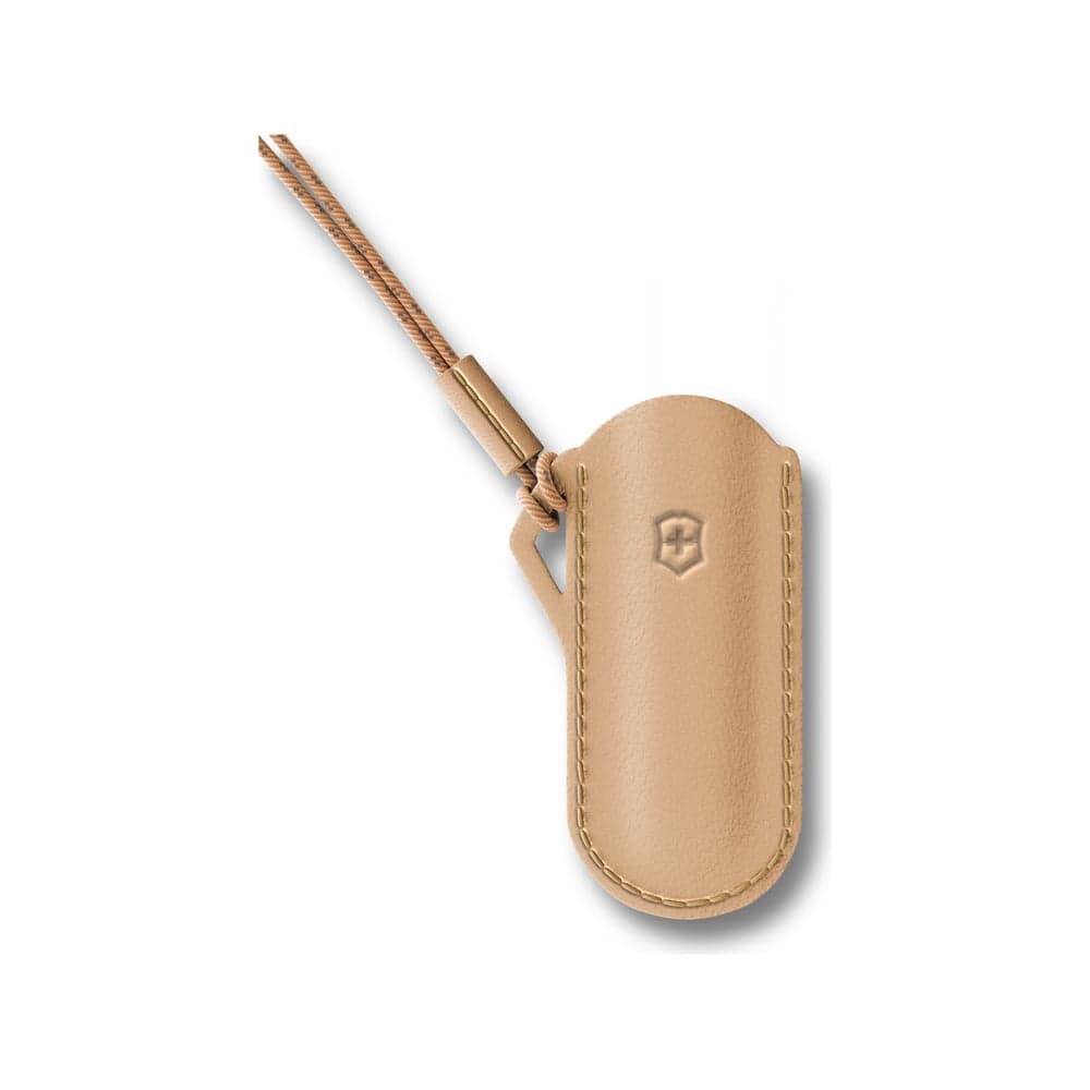 Кожаный чехол для ножей Victorinox Wet Sand Classic Colors 58 мм, песочный 4.0670.49