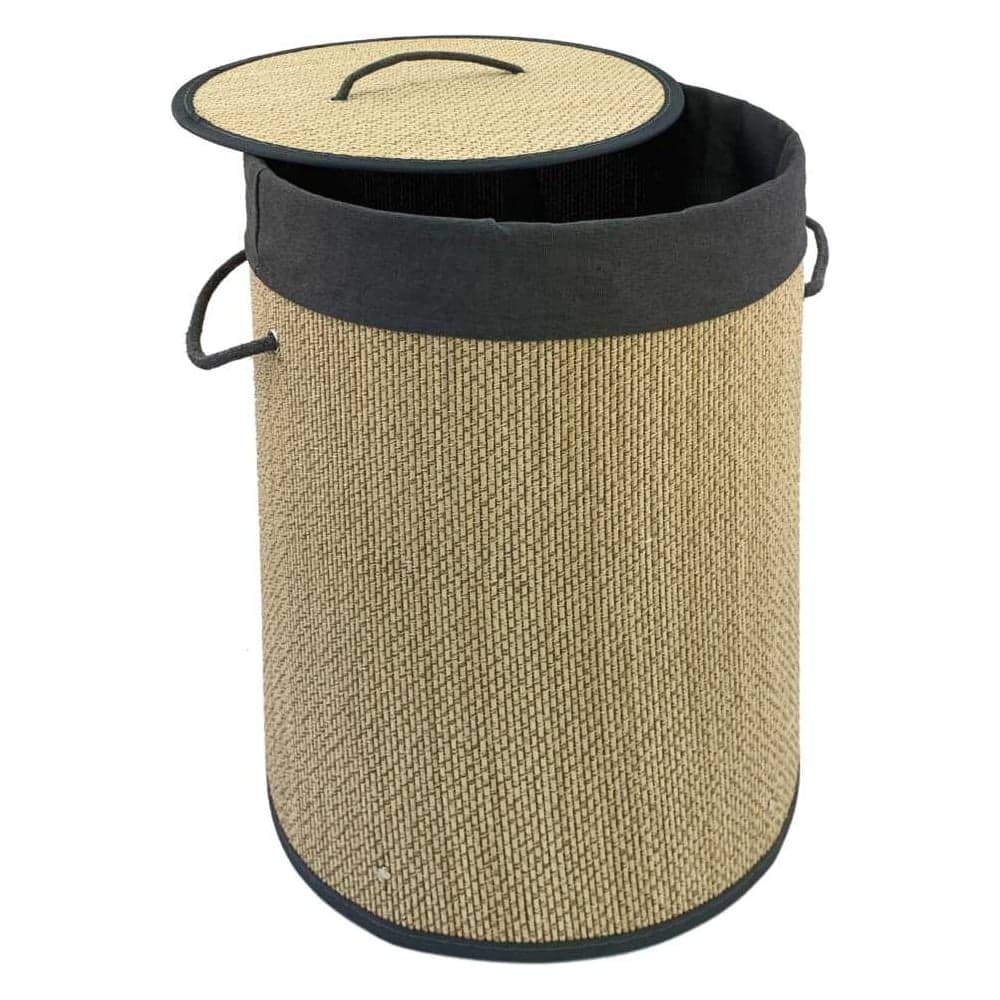 Корзина для белья Homium for Home, Eco, размер 35х35х50 см, круглая, 48 литров laundry17