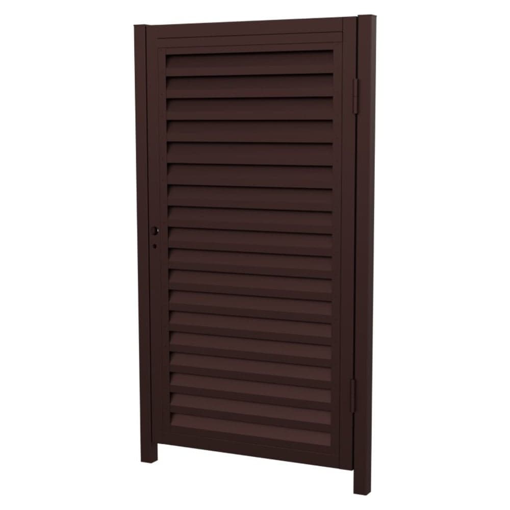 Комплект Жалюзи калитки МЕТАЛЛИК и КО ВЕРШИНА 2000x1000 RAL 8017 О0000134444