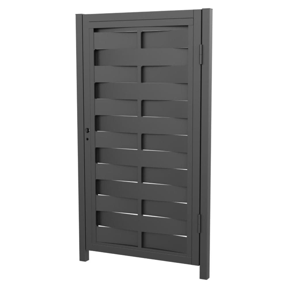 Комплект Жалюзи калитки МЕТАЛЛИК и КО УТЁС 2000x1000 RAL 7024 О0000134448