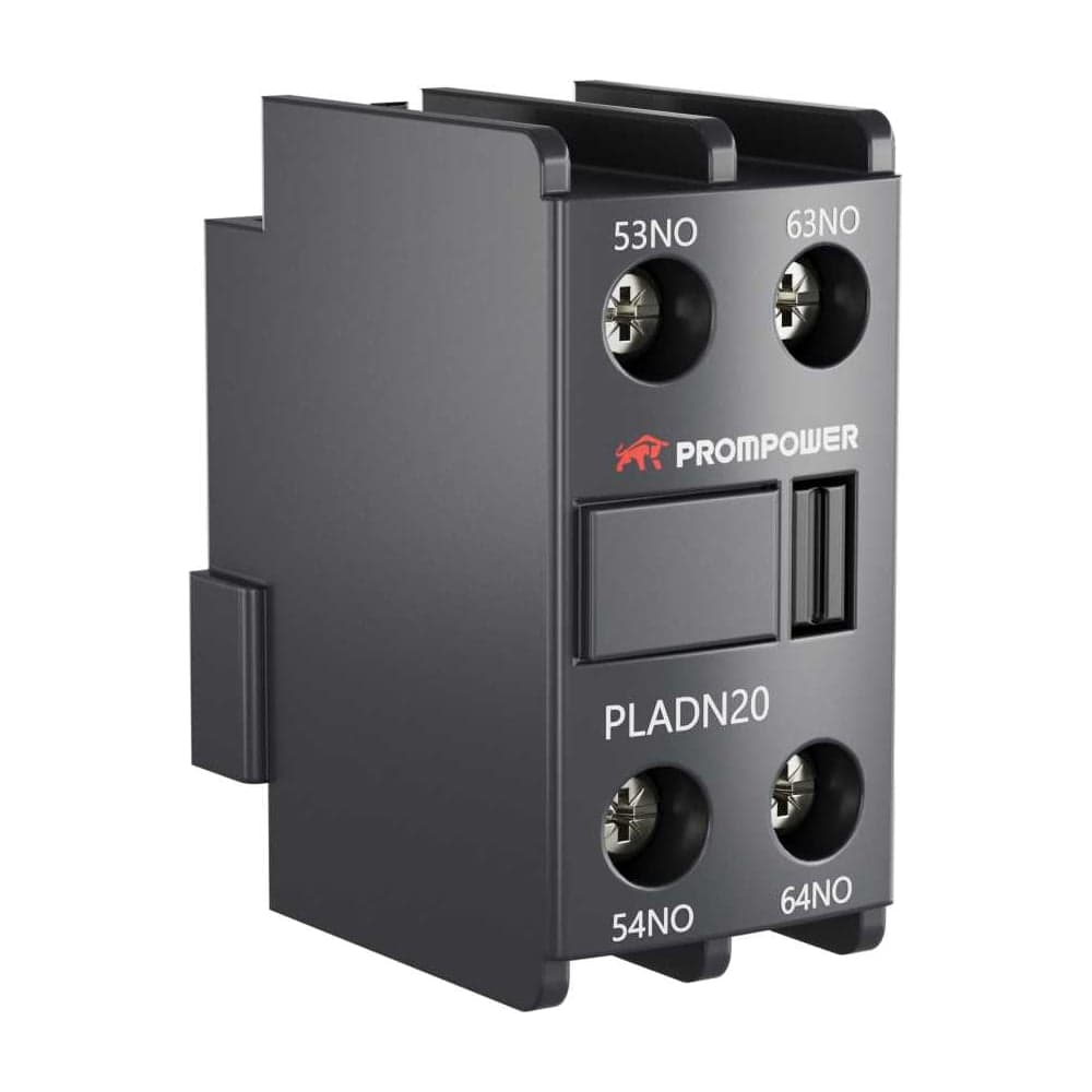 Блок вспомогательных контактов Prompower серии Pulse, фронт. монтажа для серии PLC1D, 2НО PLADN20