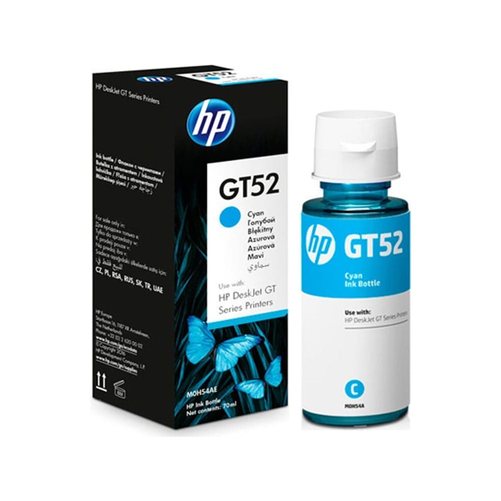 Чернила G&G GG-GT52C голубой 100 мл для HP Ink Tank 110/115/116/118/310/315/316/318/319/5 2078134