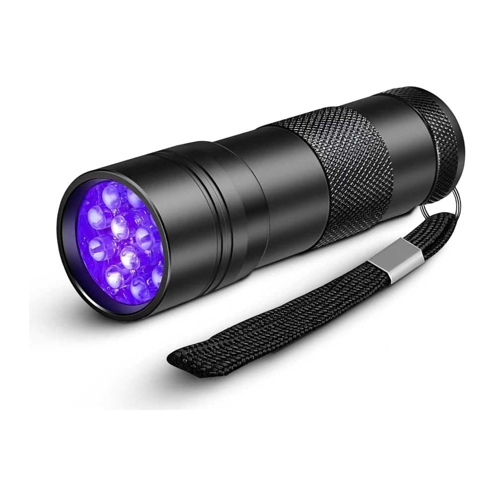 Ультрафиолетовая лампа-детектор ZDK с 12 LED-светодиодами U12, 6497