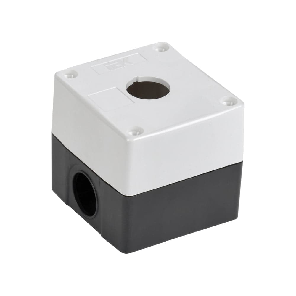 Корпус IEK КП101-Р для кнопок 1 место белый BKP10-1-K01-R
