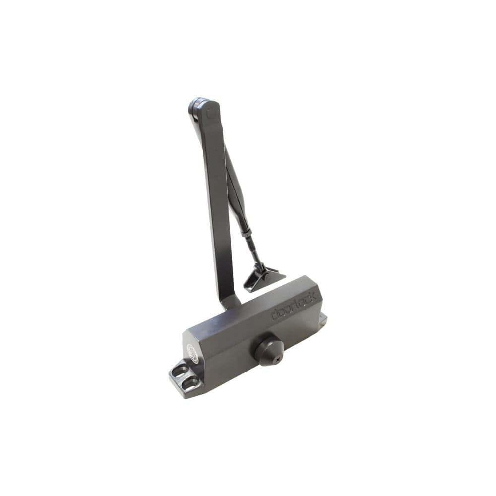 Доводчик Doorlock DL77N EN4/5 графит, крепежные размеры 162-168ммX19мм 75549