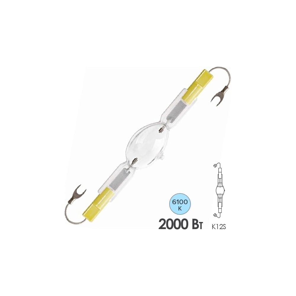 Лампа FL-LED HS I TS 2000W-D-S 380В 220000lm 6100К K12s-36 41x187mm МГЛ ДРИ 614483