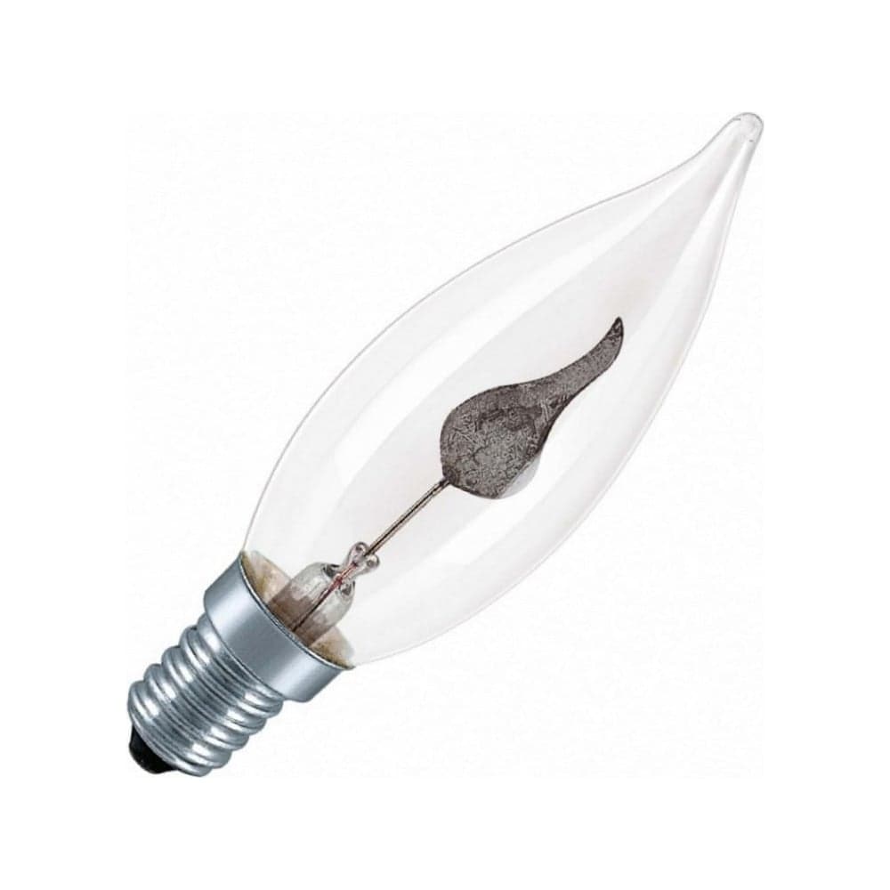Лампа FL-LED DECOR FLICKER CA32 3W CL E14 230V FOTON_LIGHTING - мерцающий огонь d=32 l=104 605955