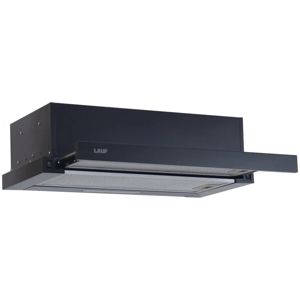 Кухонная встраиваемая вытяжка LAUF LUNA 500 BLACK/50 см/производительность 650м3/ч, низкий уровень шума. 6118