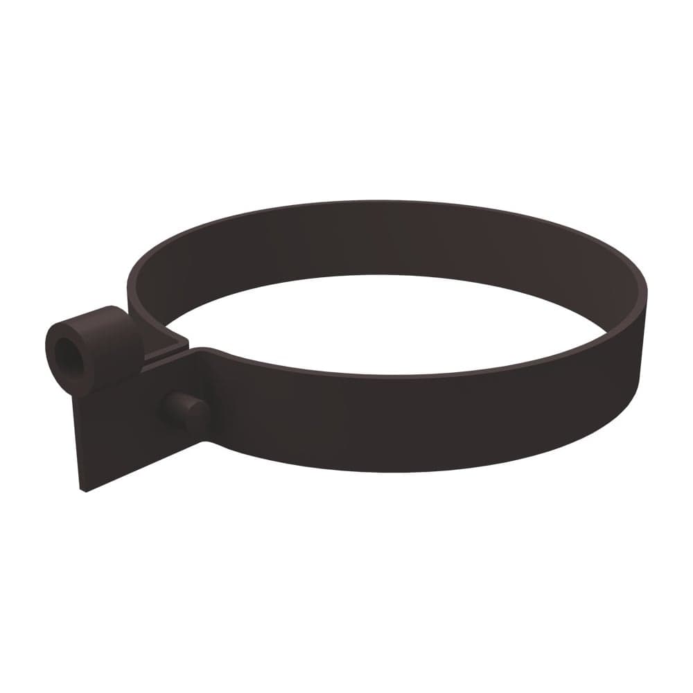 Хомут трубы Grand Line Kliker ПВХ GL Premium коричневый RR32 249085