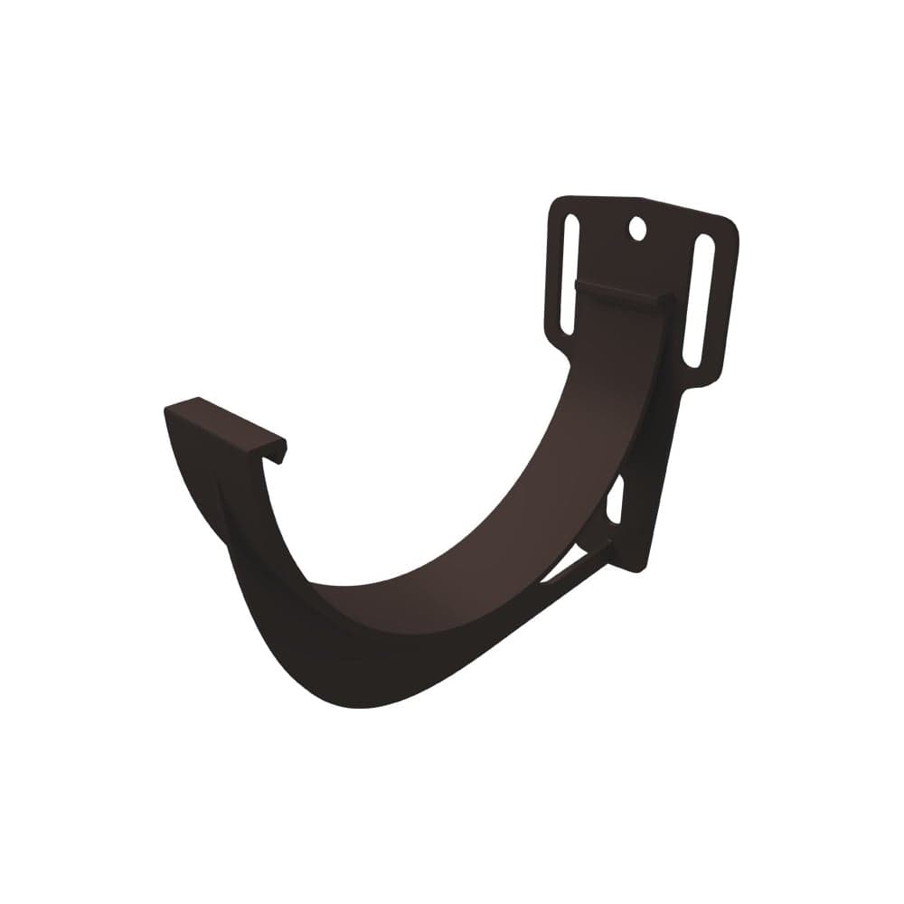 Кронштейн желоба Grand Line slider Классика 120 ПВХ GL коричневый(RR32) 212374