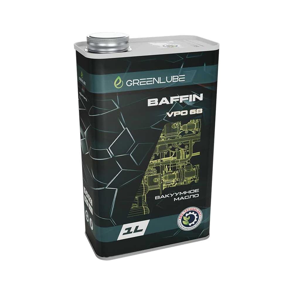 Масло для вакуумных насосов GREENLUBE Baffin VPO 68, 1 л GLB12832468001