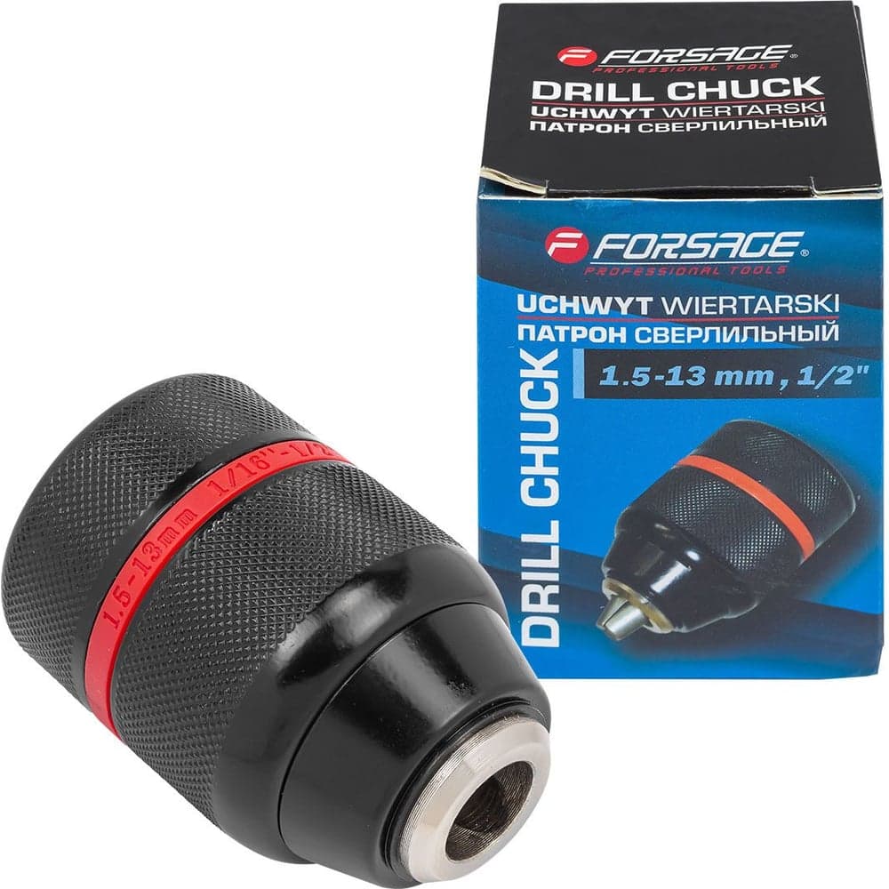 Патрон цанговый для дрели Forsage 2-13мм, 1/2" F-G00521(61411)