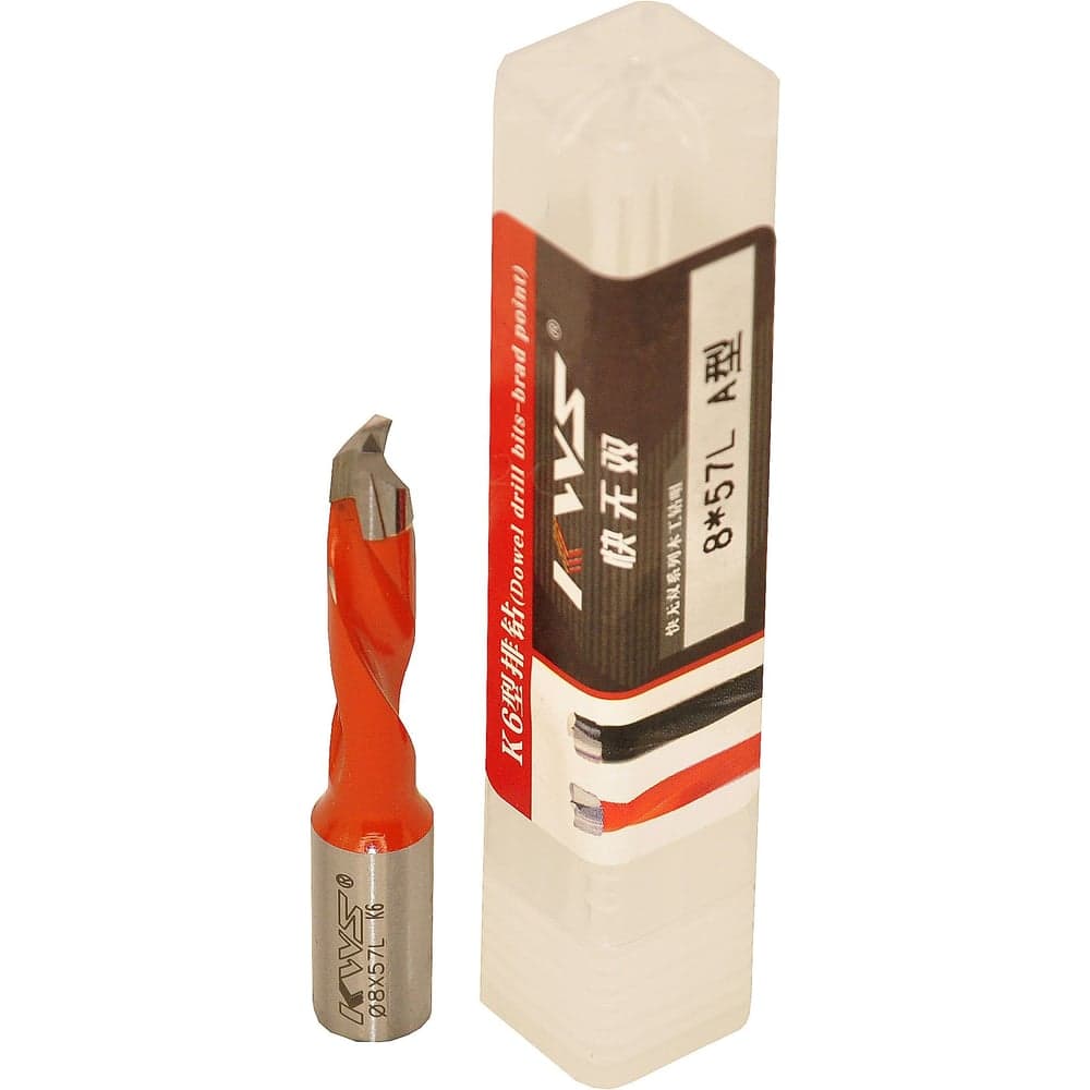 Сверло для глухих отверстий KWS HW 8х27х57 мм, Z=2, L K6 4040-01003-A0857L