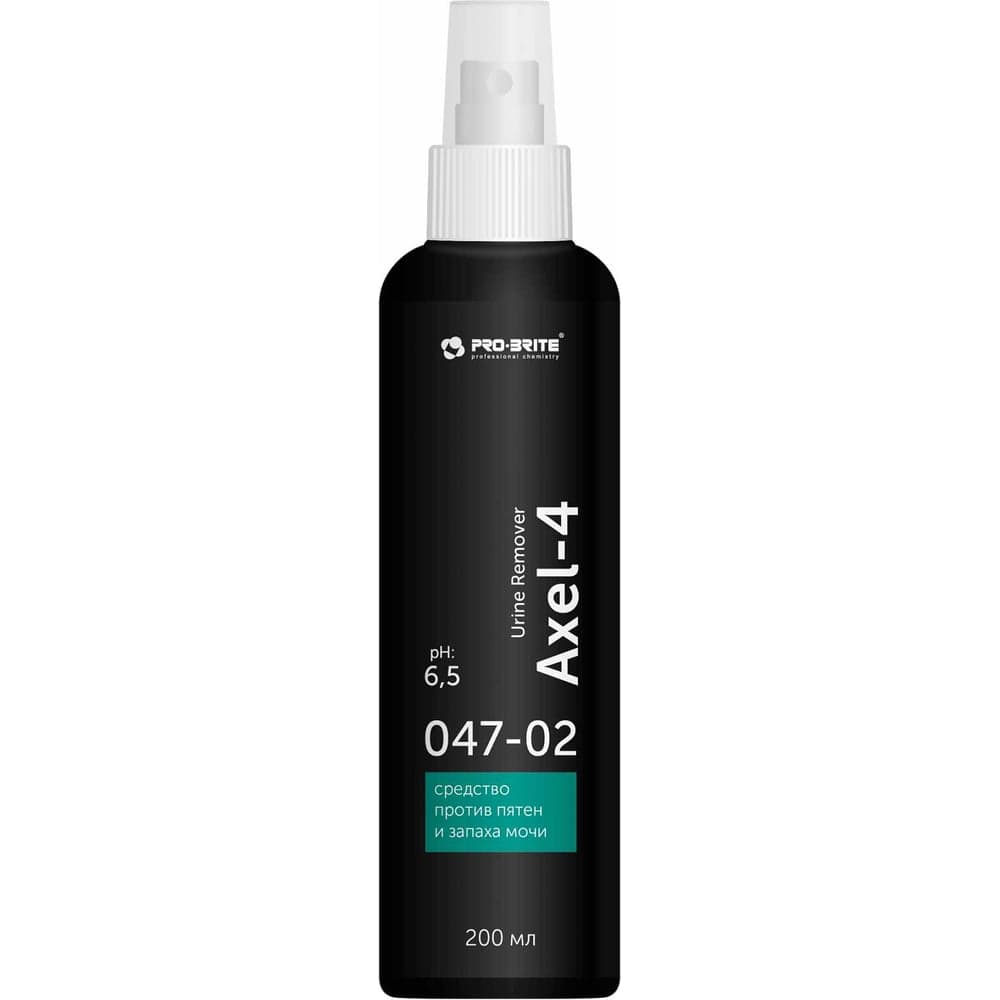 Средство PRO-BRITE AXEL-4 URINE REMOVER против пятен и запаха мочи 200 мл 047-02