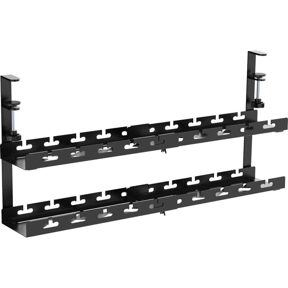Кабель-канал CACTUS CS-CM-700-2BK для столов 72.8x13.5x34.2 см черный 2059028
