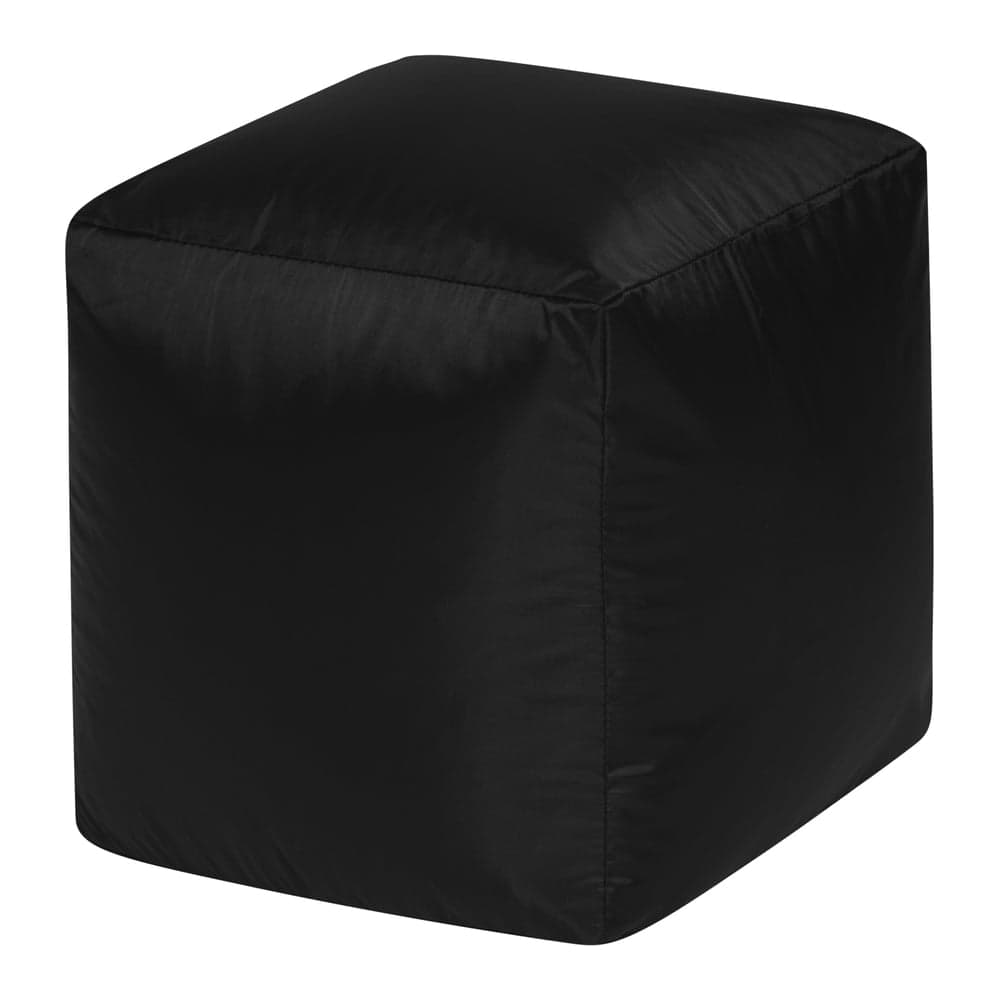 Пуфик DreamBag куб черный оксфорд 3900901