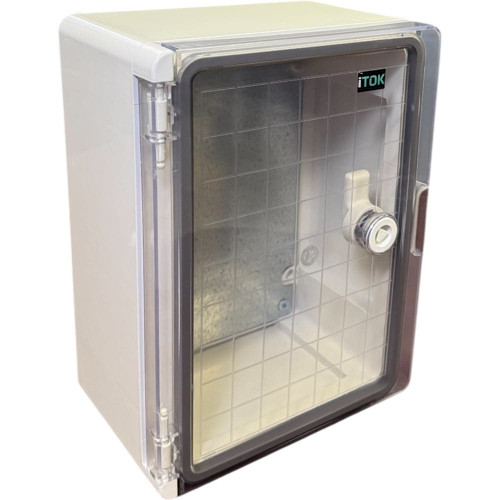 Корпус пластиковый iTOK ЩМПп 350x250x150 IP65 навесной прозрачная дверь УХЛ1 серии iBOX i-BOX-P-SCHMP-350-250-150-IP65-CLEAN