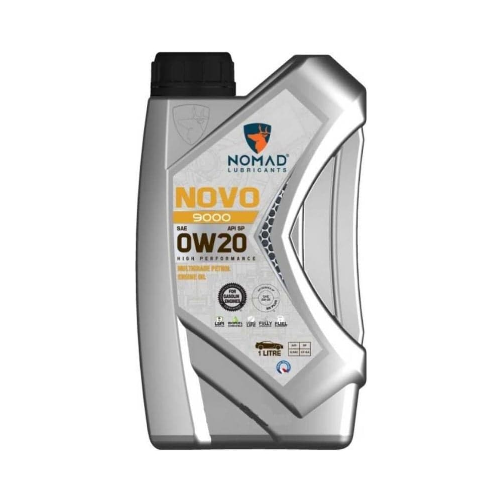 Масло моторное синтетическое для легковых а/м NOMAD NOVO 9000 SAE 0W20 API SP, SN 1л 32374